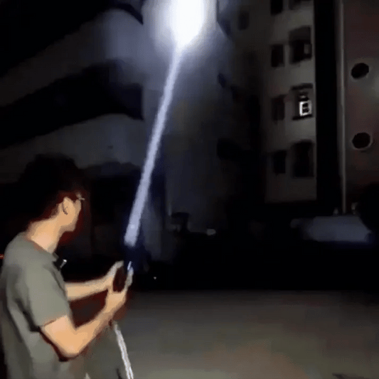 Super LED Flashlight – Rechargeable | 8–12H Backup | The Ultimate Survival Flashlight🔦⚡