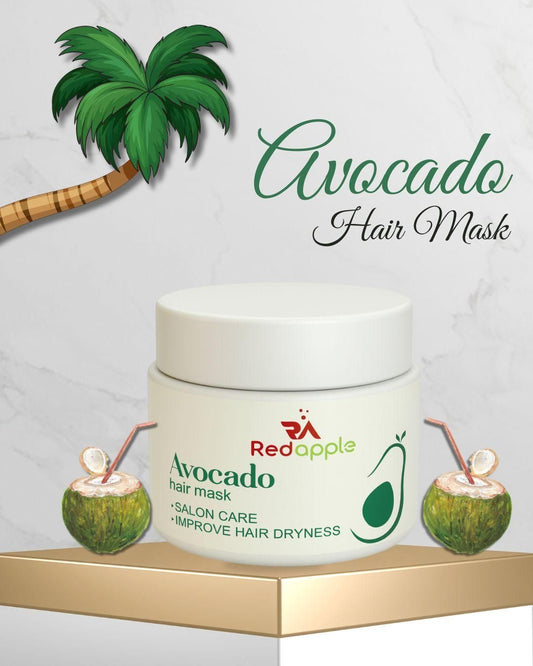 RedApple™ Avocado Hair Mask - Deep Repair & Nourishment BUY 1 GET 1 FREE