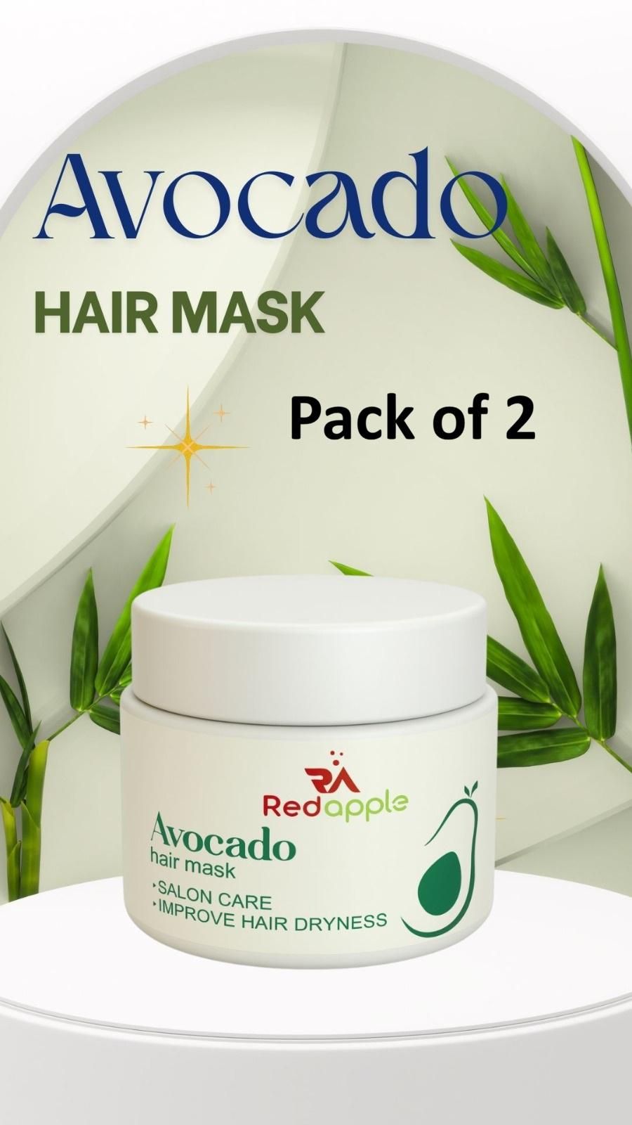 RedApple™ Avocado Hair Mask - Deep Repair & Nourishment BUY 1 GET 1 FREE