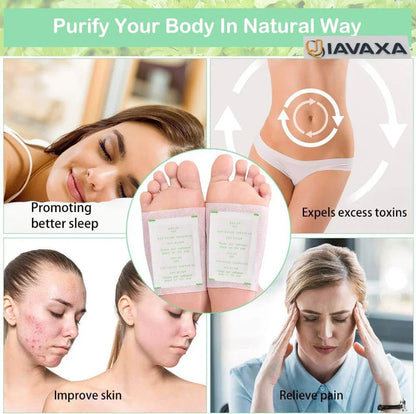 JIAVAXA™ Premium Detox Foot Patches (Pack of 10) BUY 1 GET 1 FREE