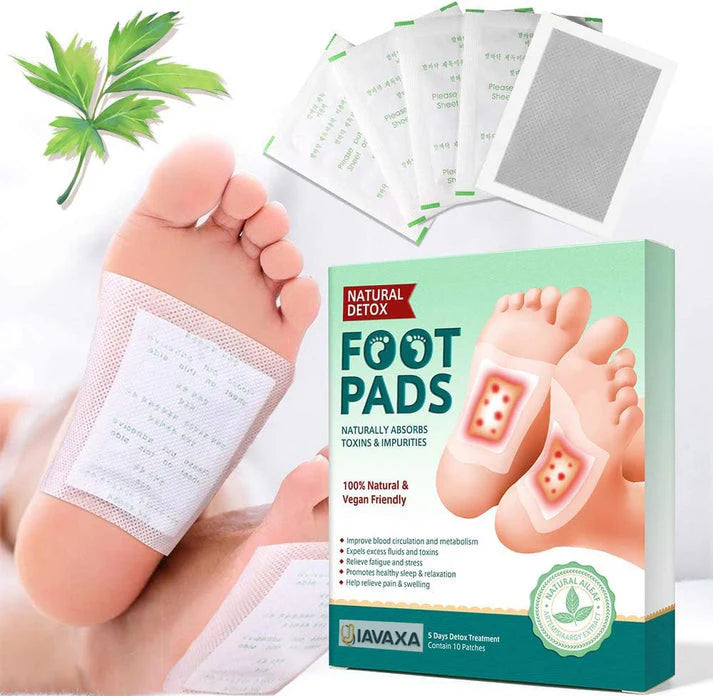 JIAVAXA™ Premium Detox Foot Patches (Pack of 10) BUY 1 GET 1 FREE