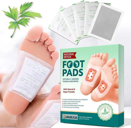 JIAVAXA™ Premium Detox Foot Patches (Pack of 10) BUY 1 GET 1 FREE