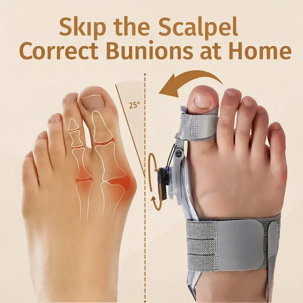 OrthoToe Relief™ Silicone Toe Separator For Adults Bunion Corrector